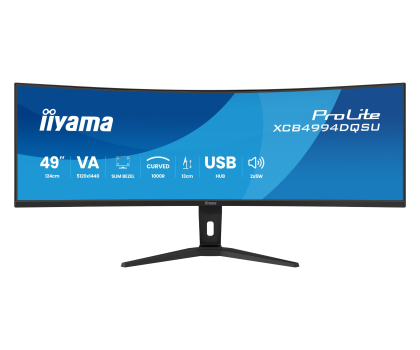 Monitor LED 32" i większy iiyama ProLite XCB4994DQSU-B1